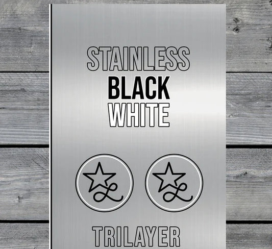 Custom Texas License Plate City Stainless Acrylic Patch