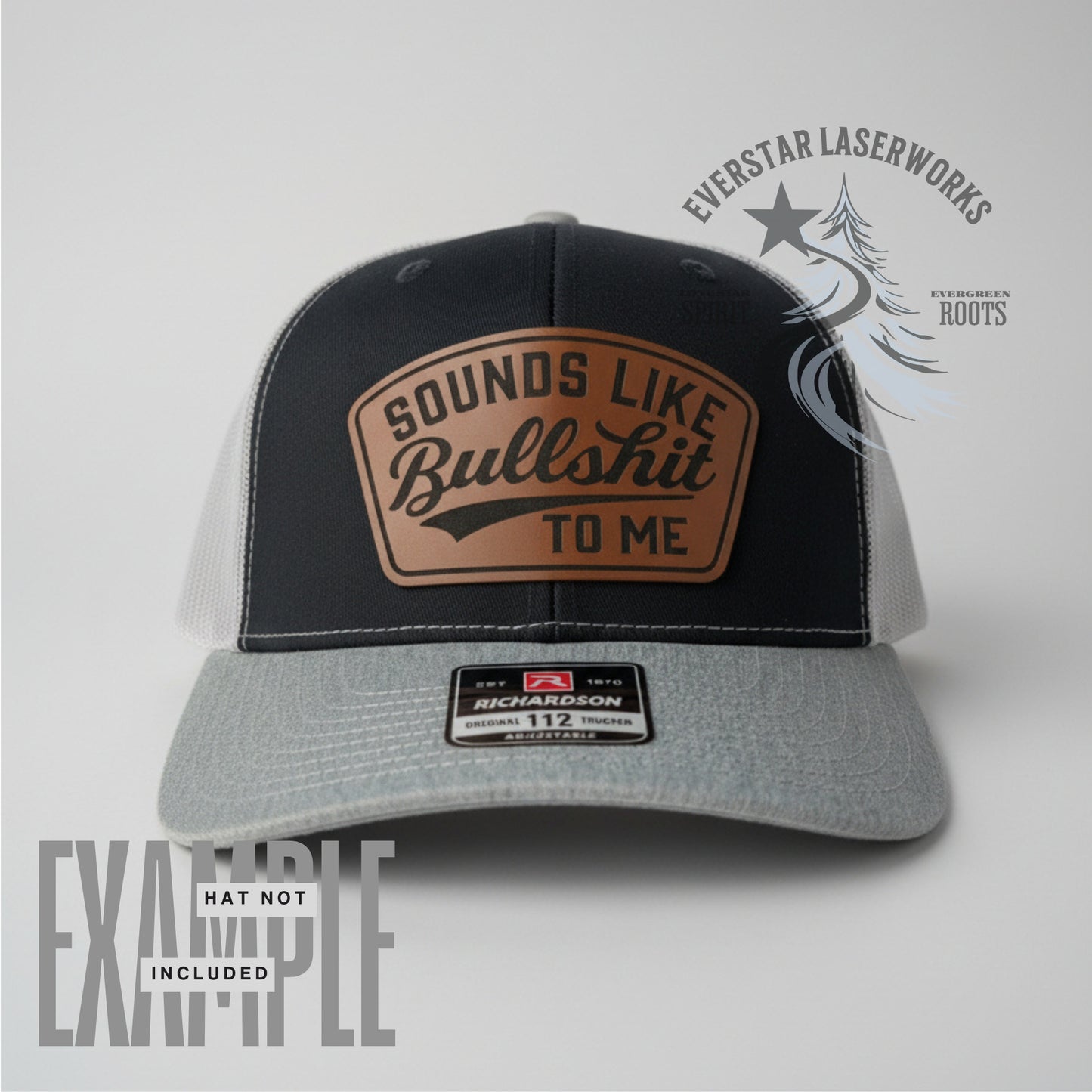 Sounds Like Bullshit Leather Patch