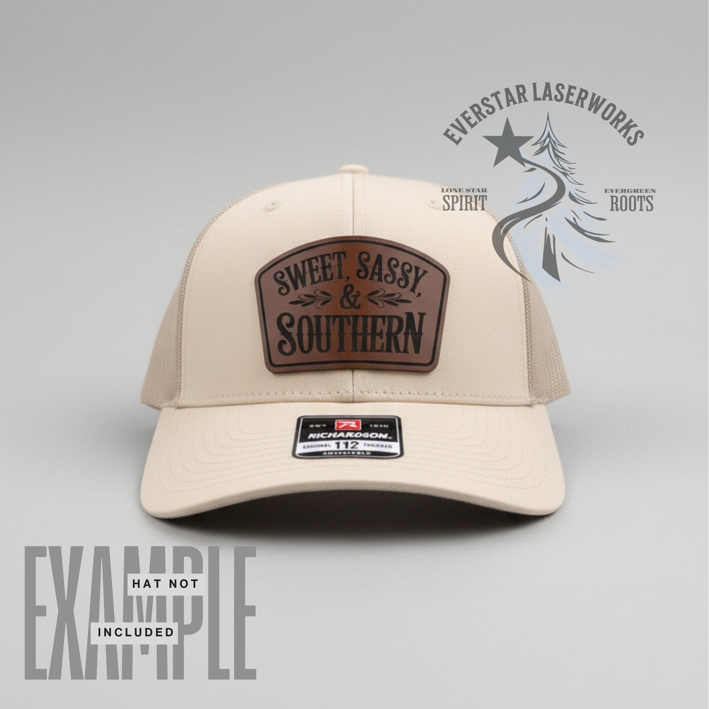 Sweet, Sassy & Southern Leather Patch
