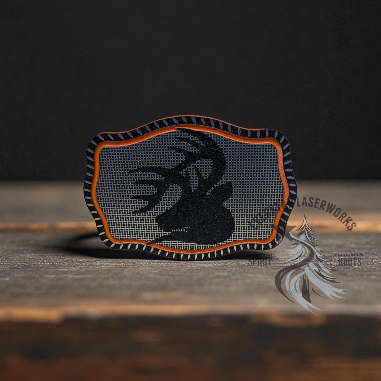 Hunter’s Edge Buck Stainless Acrylic Patch