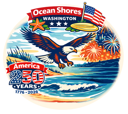 Ocean Shores America 250 Crew Neck Tee