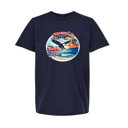 Youth Ocean Shores America 250 Tee