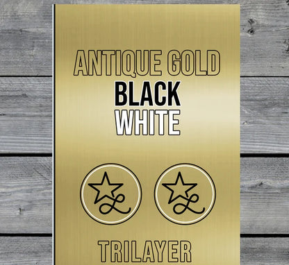 Custom Texas License Plate City Stainless Acrylic Patch