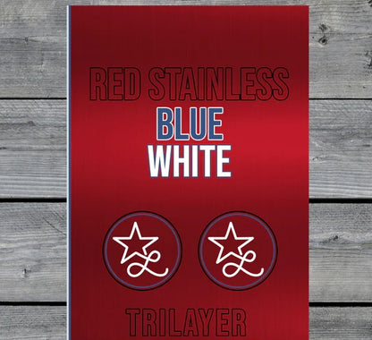 Custom Texas License Plate City Stainless Acrylic Patch