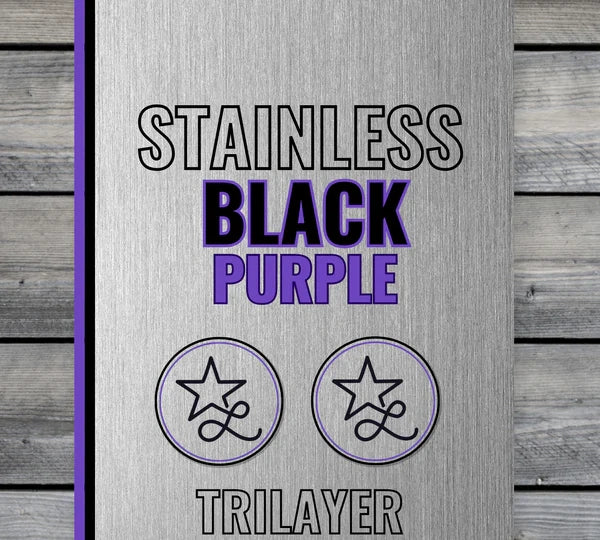 Custom Texas License Plate City Stainless Acrylic Patch