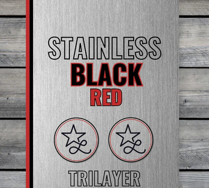 Custom Texas License Plate City Stainless Acrylic Patch