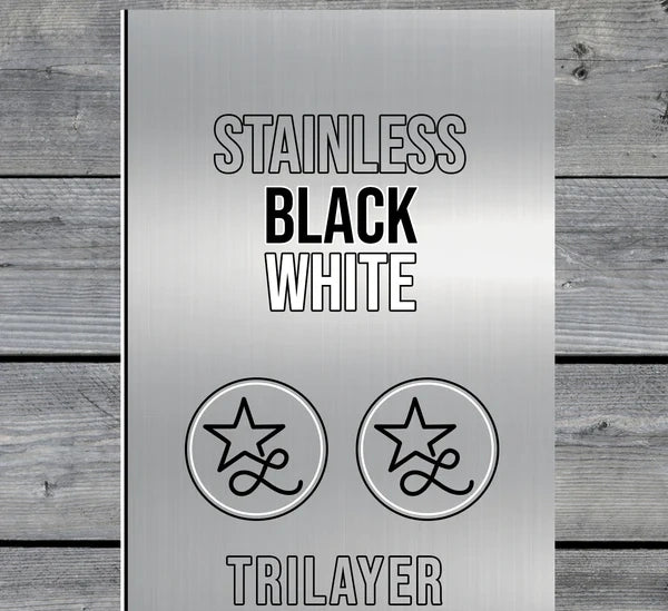 Custom Texas License Plate City Stainless Acrylic Patch