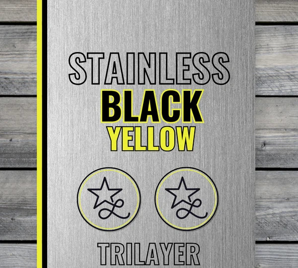 Country Sunflower Stainless Acrylic Patch