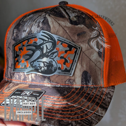 Rack Attack Hunter Stainless Acrylic Patch