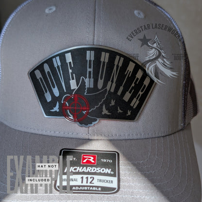 Redline Dove Hunter Stainless Acrylic Patch