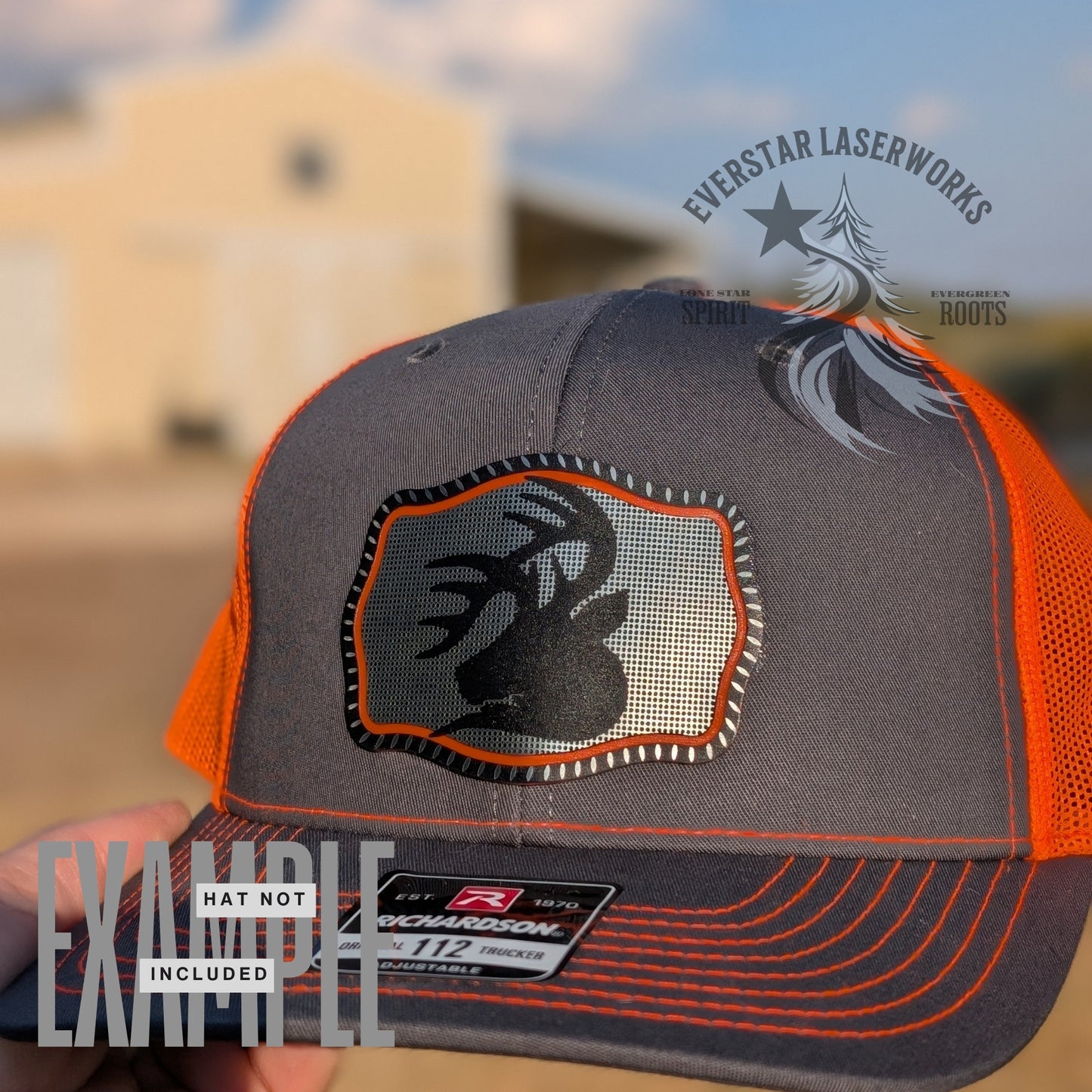 Hunter’s Edge Buck Stainless Acrylic Patch