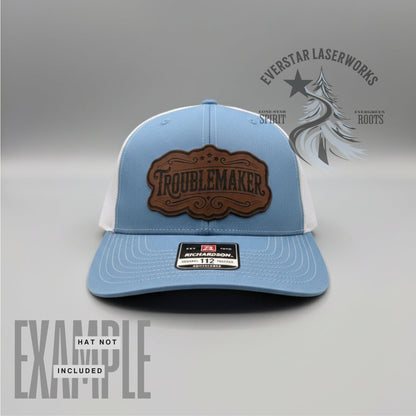 All-American Troublemaker Leather Patch