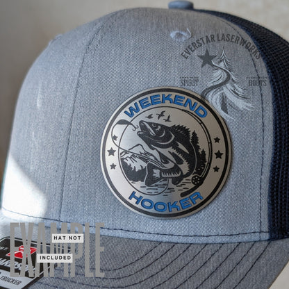 Weekend Hooker Stainless Acrylic Patch